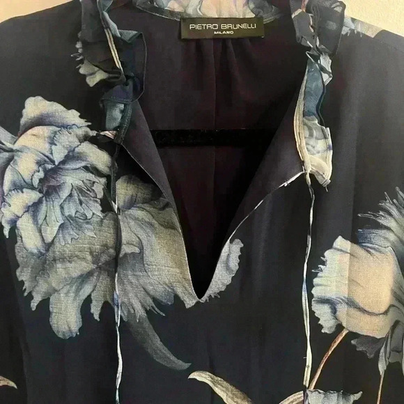 Pietro Brunelli Vittoria Sleeveless floral tie Dress - Picture 3 of 5